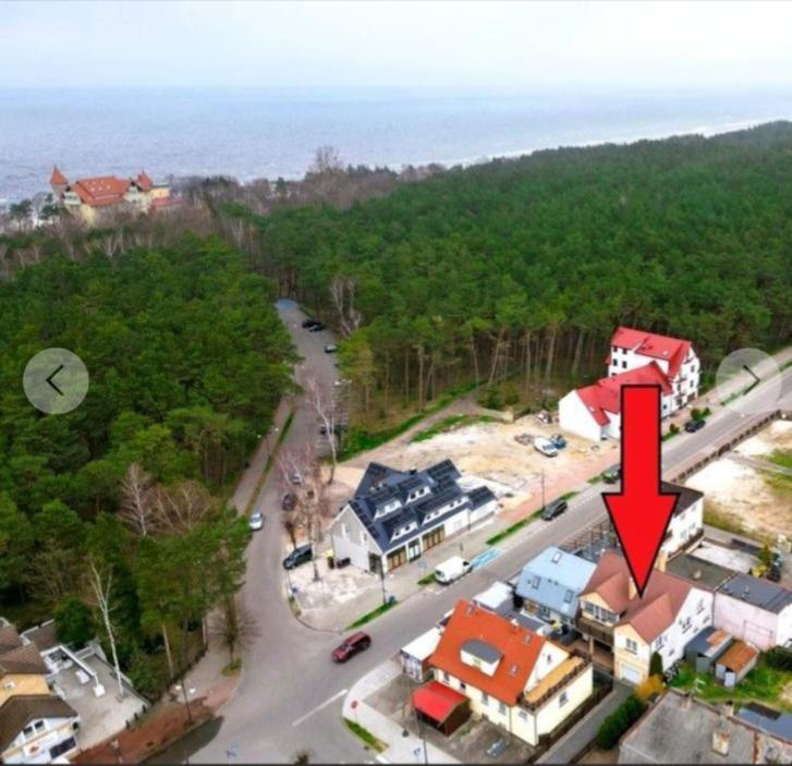 Pokoje Goscinne Nad Morzem Łeba Exterior foto